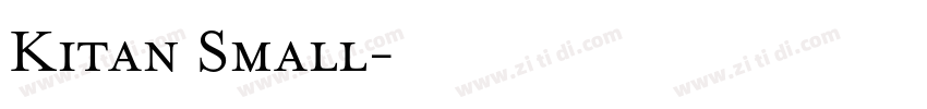 Kitan Small字体转换